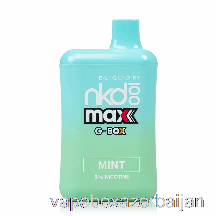 Vape Box Azerbaijan GBOX x Naked 100 5500 Disposable Mint